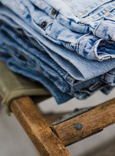 A curated wardrobe